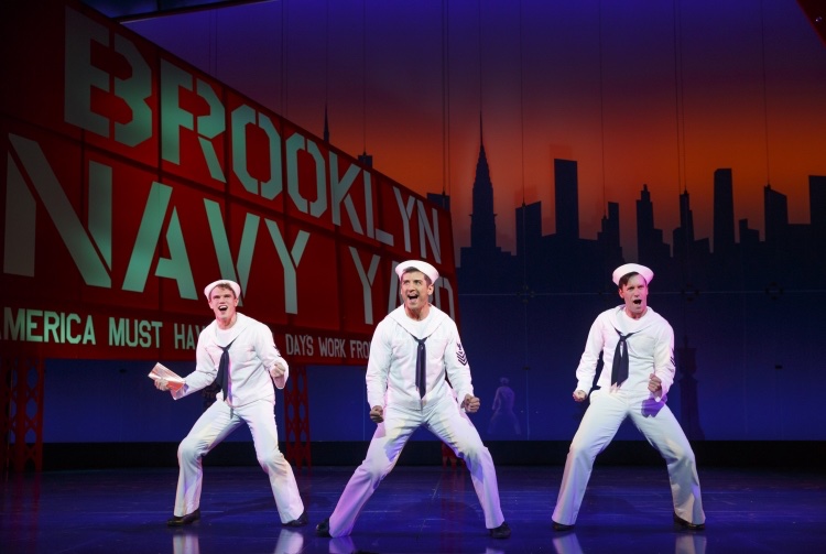 On the Town lighting design by Jason Lyons, The Lyric Theater