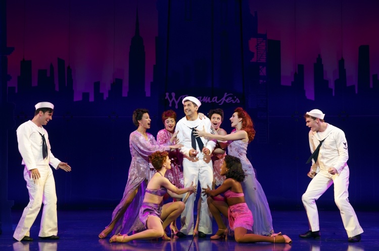 On the Town lighting design by Jason Lyons, The Lyric Theater