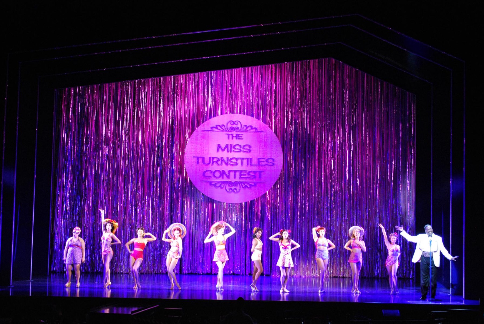 On the Town lighting design by Jason Lyons, The Lyric Theater