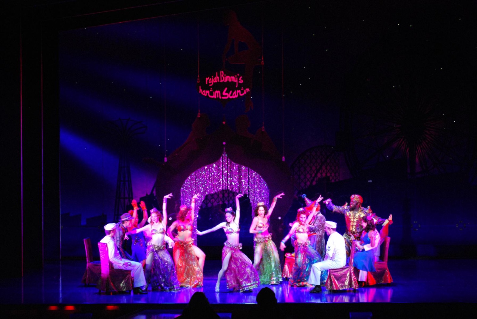 On the Town lighting design by Jason Lyons, The Lyric Theater