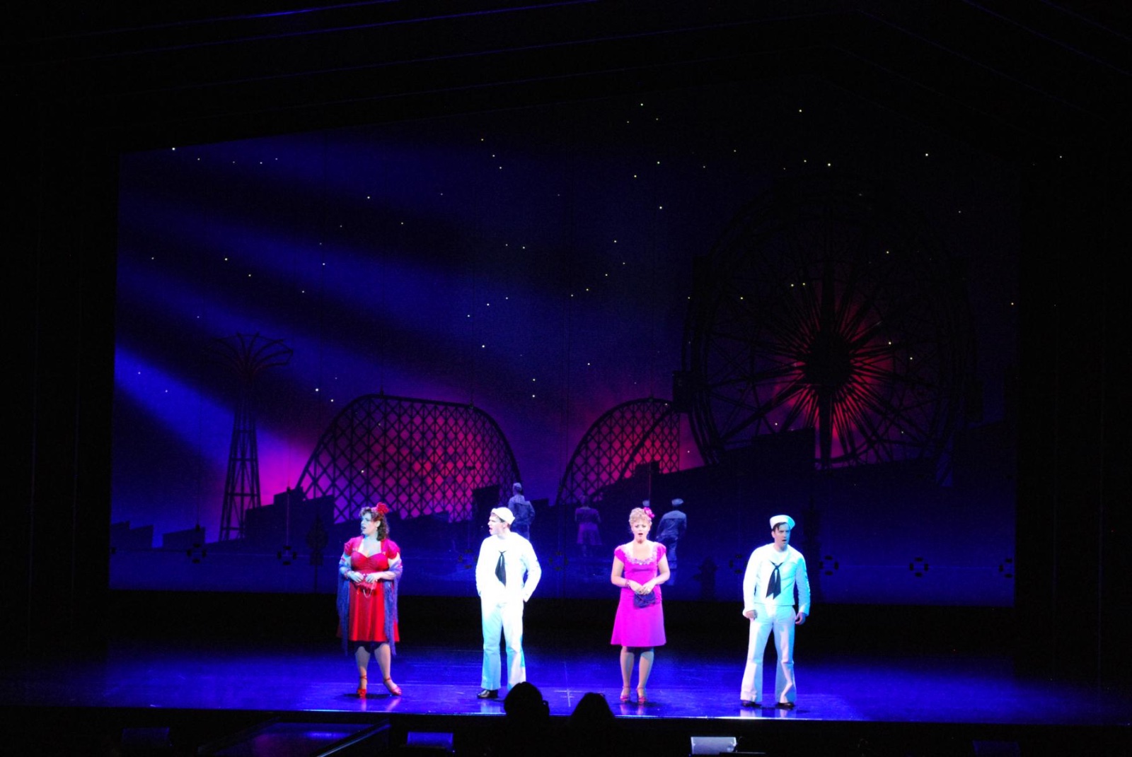 On the Town lighting design by Jason Lyons, The Lyric Theater