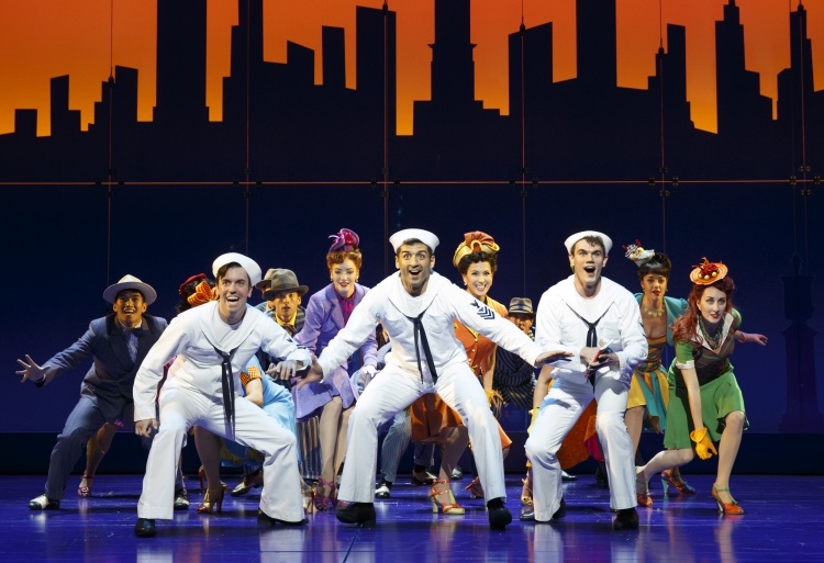 On the Town lighting design by Jason Lyons, The Lyric Theater