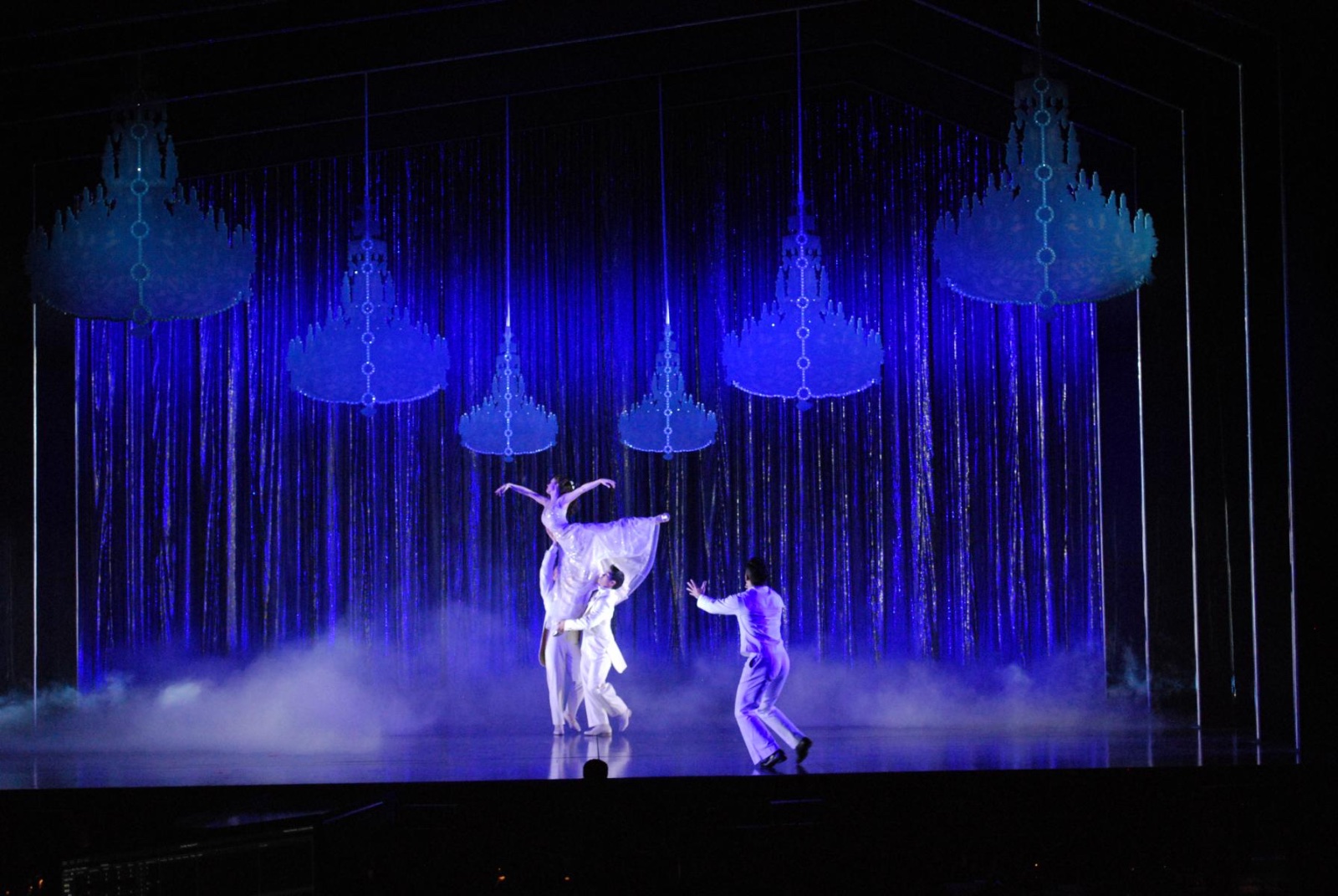 On the Town lighting design by Jason Lyons, The Lyric Theater
