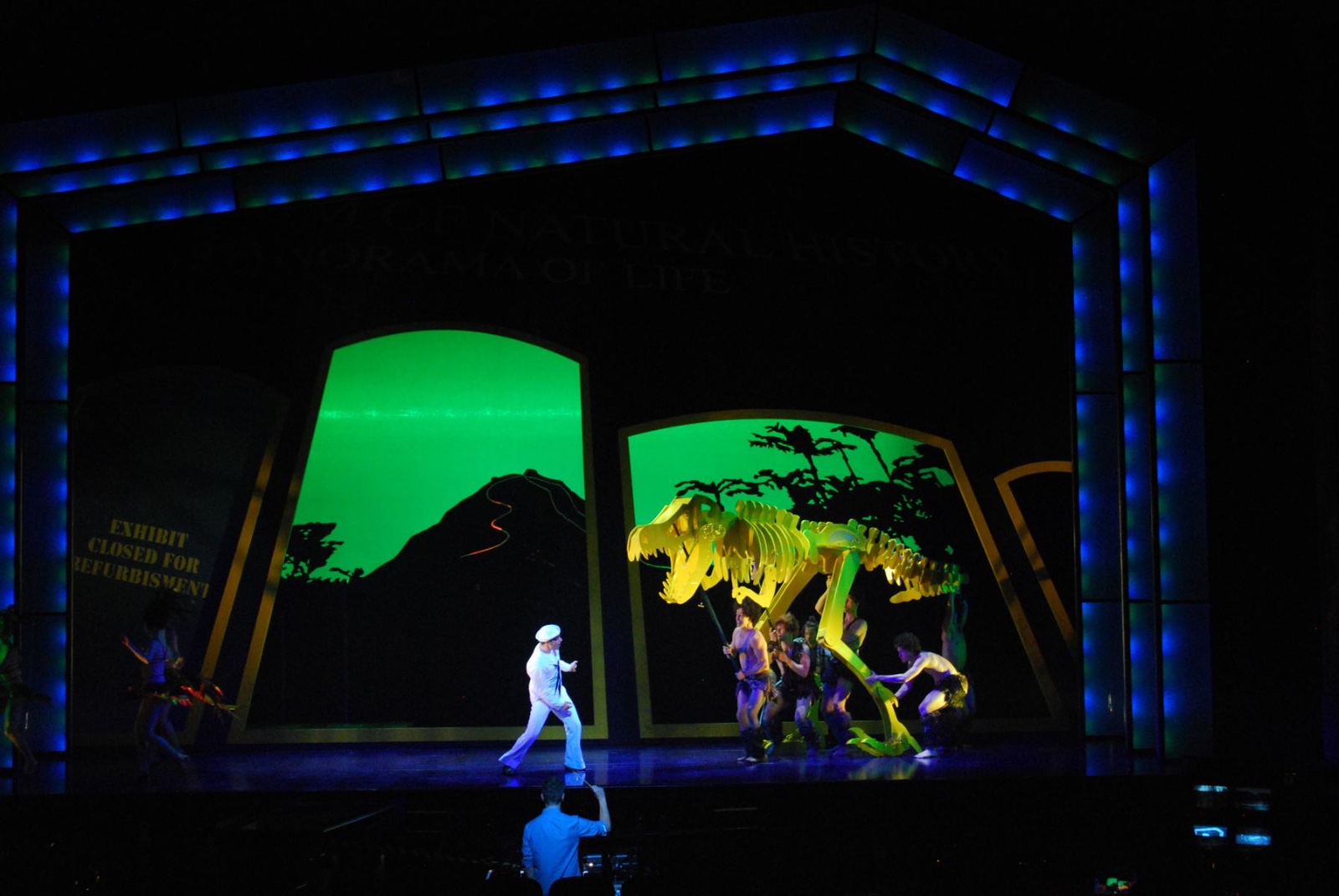 On the Town lighting design by Jason Lyons, The Lyric Theater