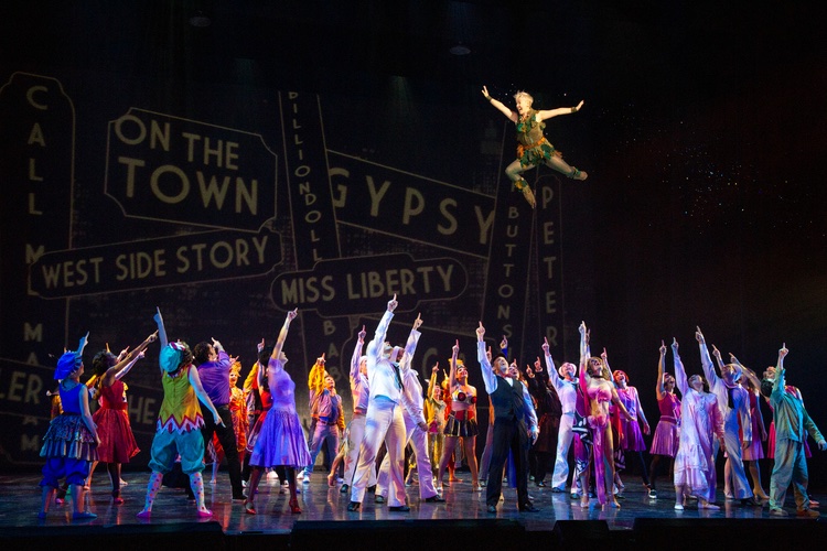 Jerome Robbins Broadway lighting design by Jason Lyons, Theater Under the Stars