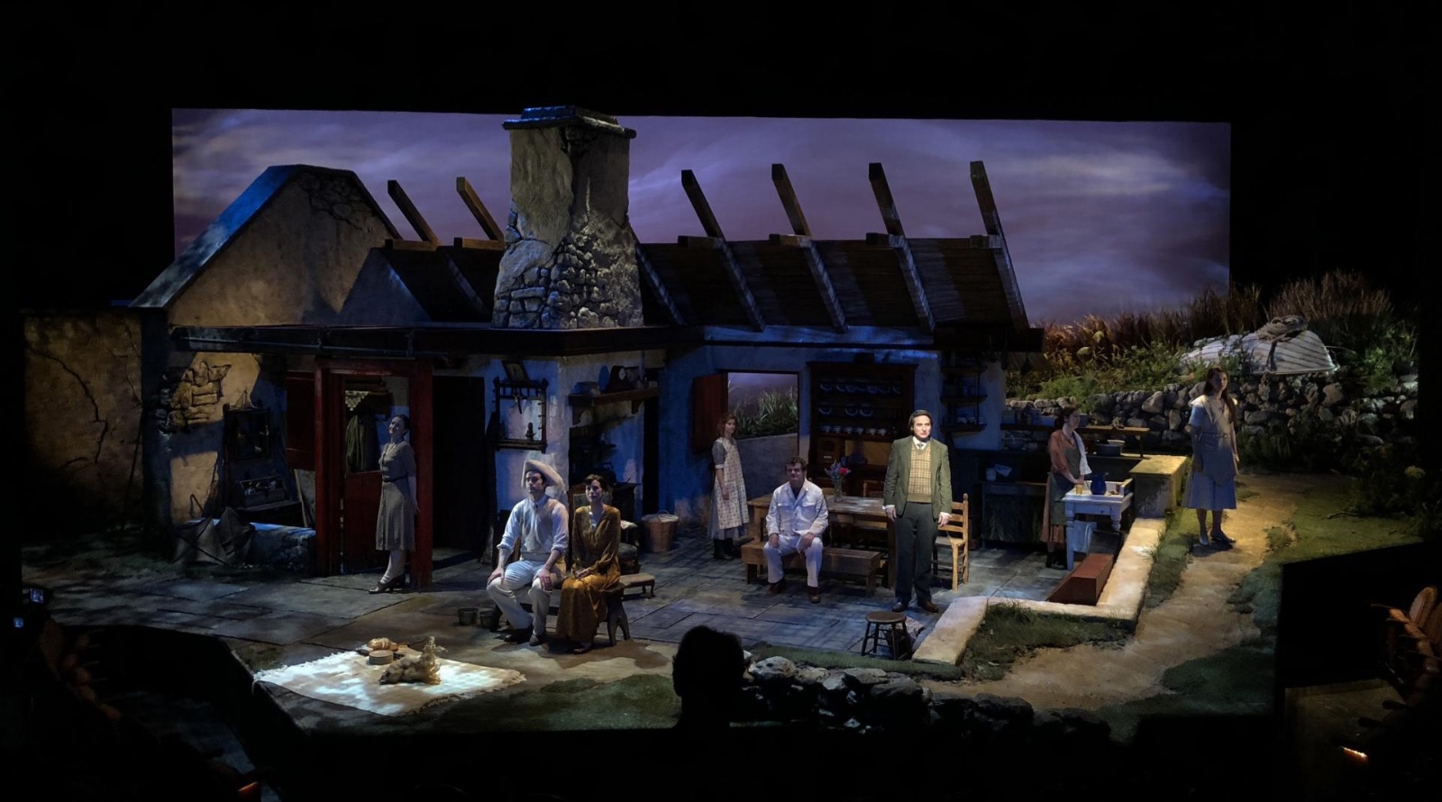 Dancing At Lughnasa lighting design by Jason Lyons, Two River Theater