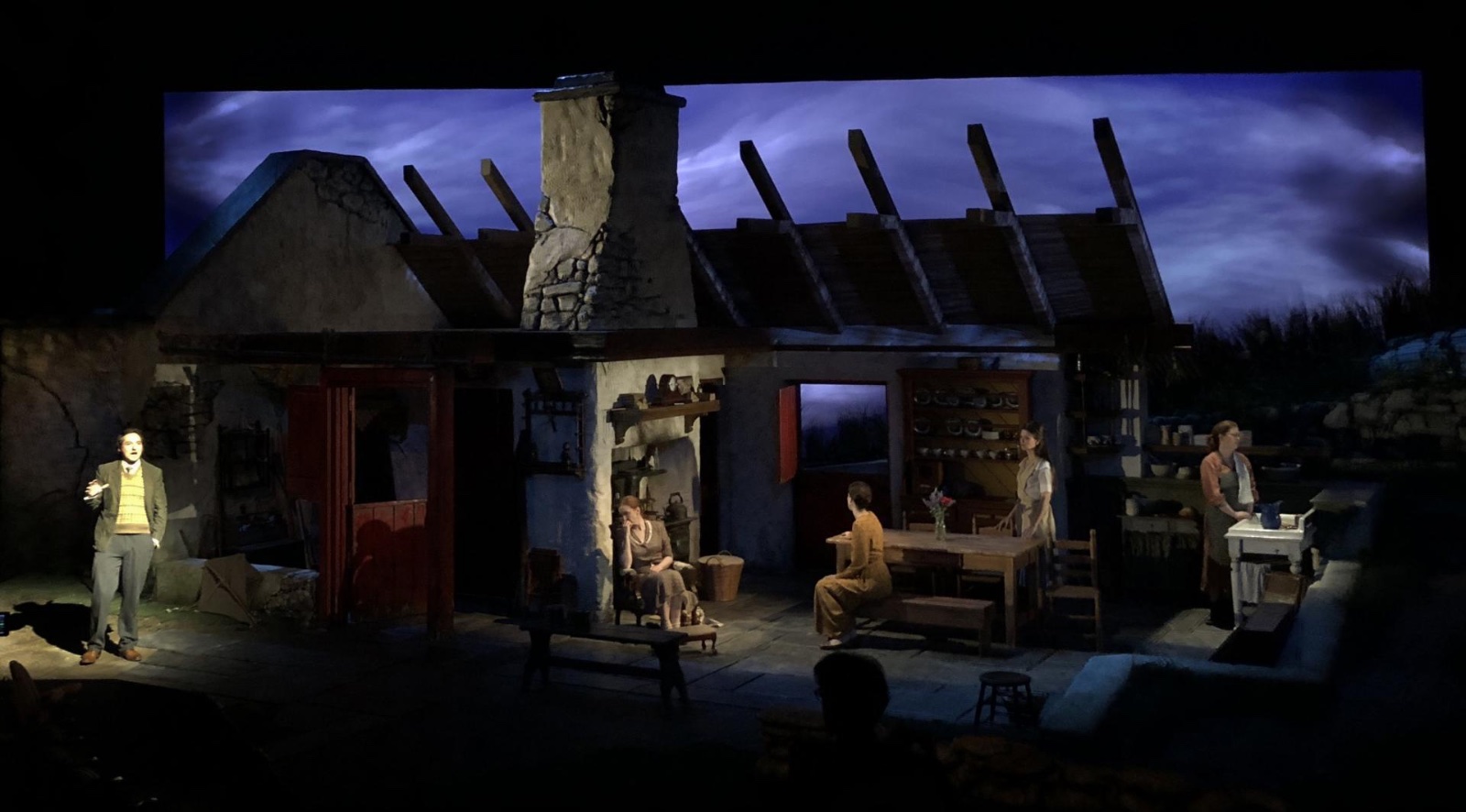 Dancing At Lughnasa lighting design by Jason Lyons, Two River Theater