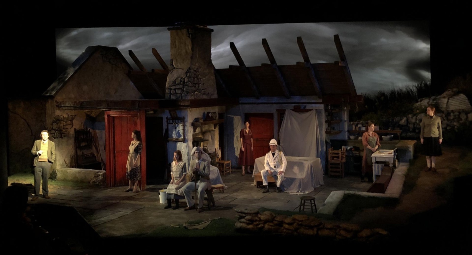 Dancing At Lughnasa lighting design by Jason Lyons, Two River Theater