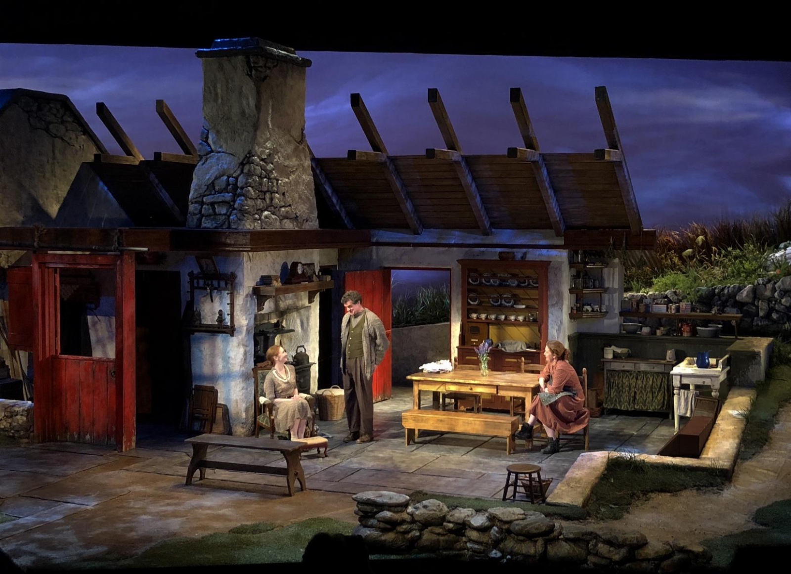 Dancing At Lughnasa lighting design by Jason Lyons, Two River Theater