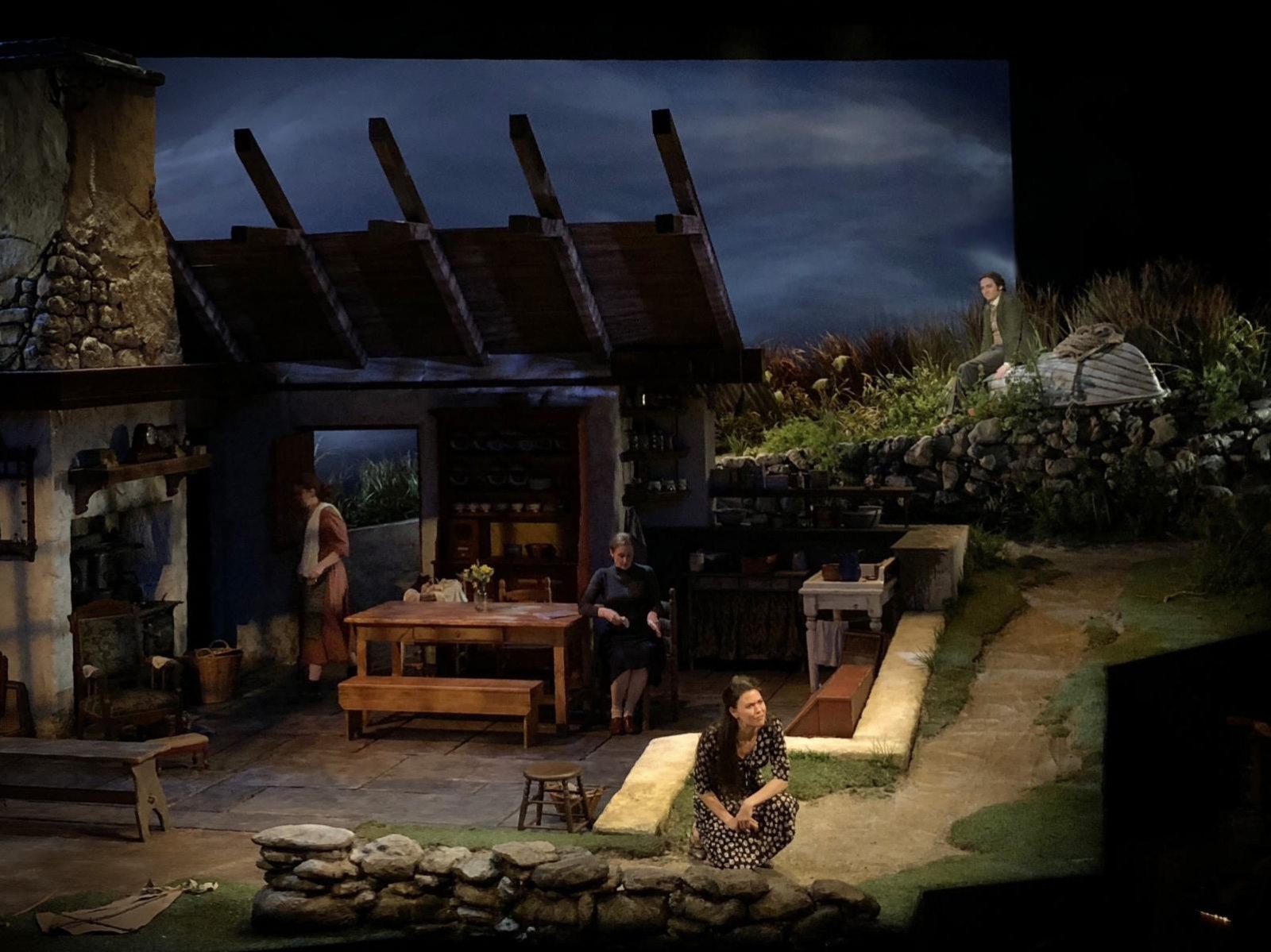 Dancing At Lughnasa lighting design by Jason Lyons, Two River Theater