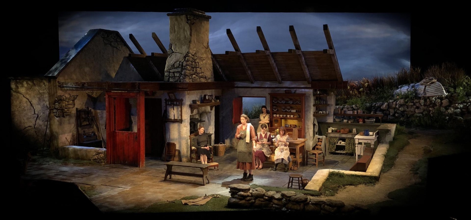 Dancing At Lughnasa lighting design by Jason Lyons, Two River Theater