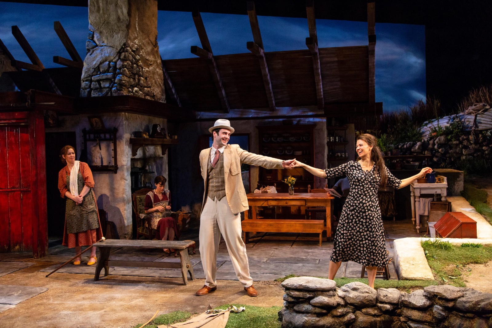 Dancing At Lughnasa lighting design by Jason Lyons, Two River Theater