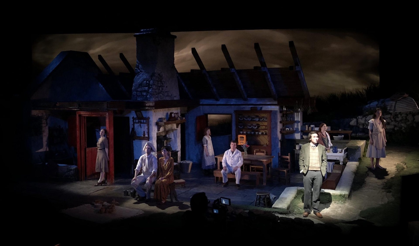 Dancing At Lughnasa lighting design by Jason Lyons, Two River Theater