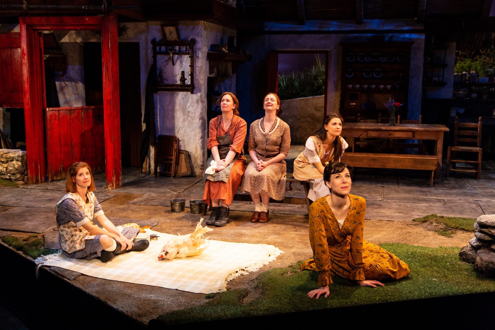 Dancing At Lughnasa lighting design by Jason Lyons, Two River Theater