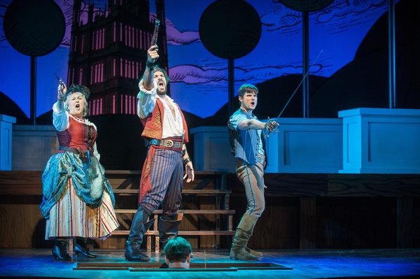 Pirates of Penzance lighting design by Jason Lyons, Barrington Stage Company