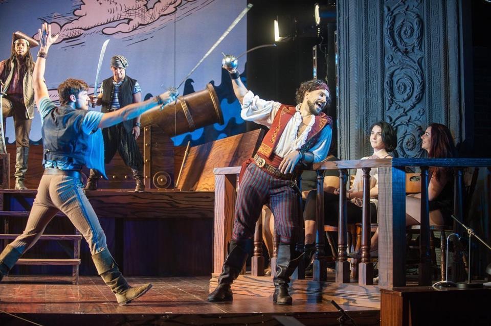 Pirates of Penzance lighting design by Jason Lyons, Barrington Stage Company