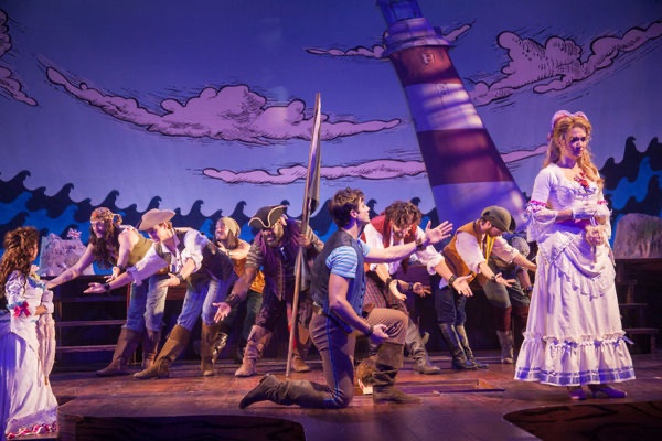 Pirates of Penzance lighting design by Jason Lyons, Barrington Stage Company