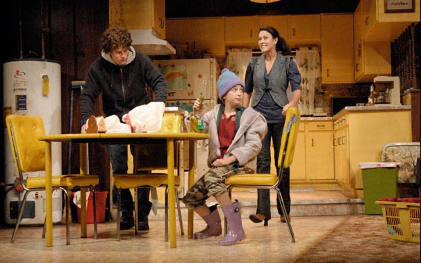 Scarcity  lighting design by Jason Lyons, Atlantic Theater Company