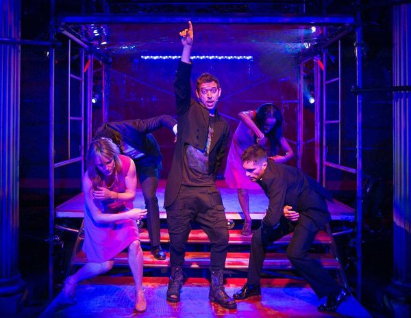 Venice  lighting design by Jason Lyons, The Public Theater