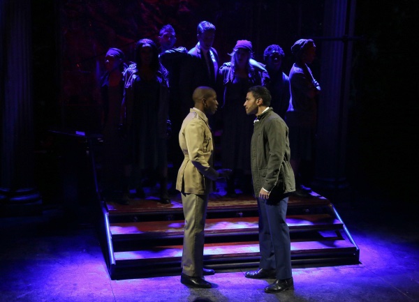 Venice  lighting design by Jason Lyons, The Public Theater