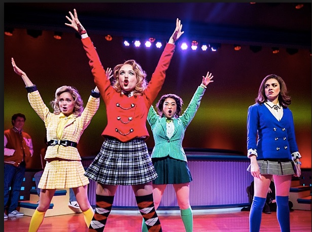 Heathers lighting design by Jason Lyons, New World Stages