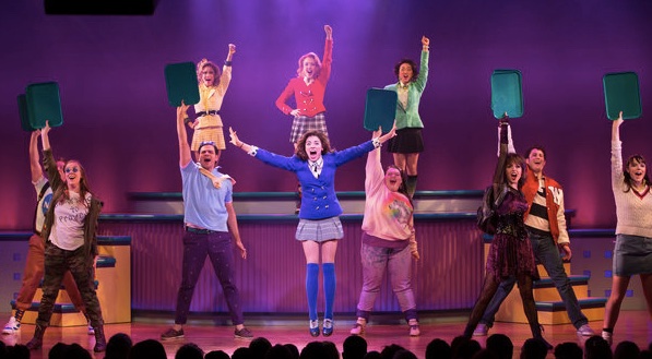 Heathers lighting design by Jason Lyons, New World Stages
