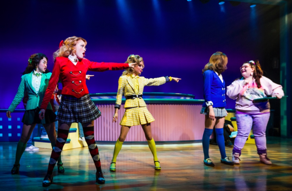 Heathers lighting design by Jason Lyons, New World Stages