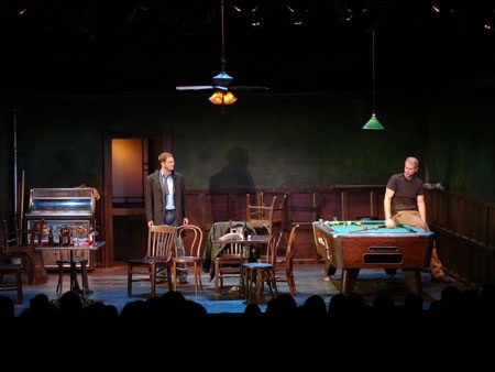 Fault Lines lighting design by Jason Lyons, Cherry Lane Theater