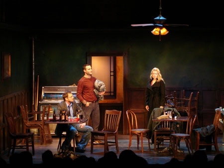 Fault Lines lighting design by Jason Lyons, Cherry Lane Theater