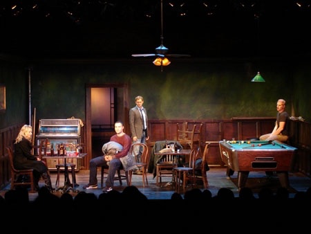 Fault Lines lighting design by Jason Lyons, Cherry Lane Theater