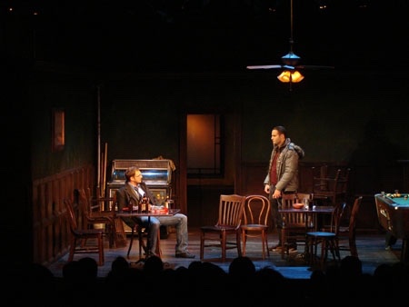 Fault Lines lighting design by Jason Lyons, Cherry Lane Theater