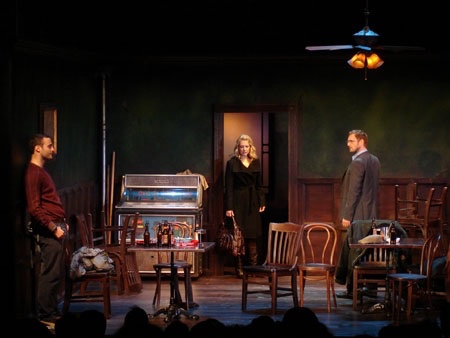 Fault Lines lighting design by Jason Lyons, Cherry Lane Theater