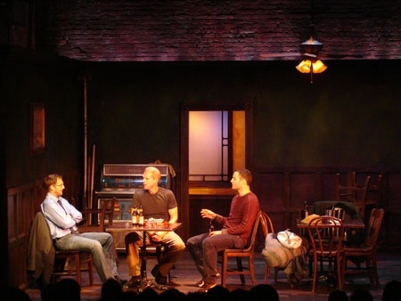Fault Lines lighting design by Jason Lyons, Cherry Lane Theater