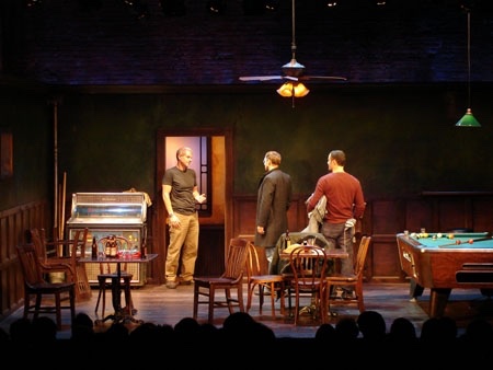 Fault Lines lighting design by Jason Lyons, Cherry Lane Theater