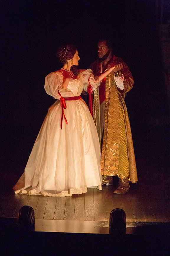 Red Velvet lighting design by Jason Lyons, The Old Globe