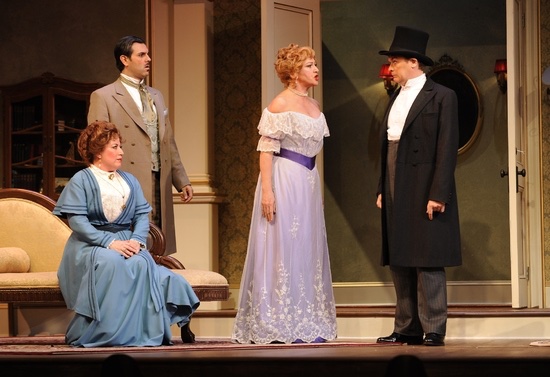 A Flea In Her Ear lighting design by Jason Lyons, KC Rep