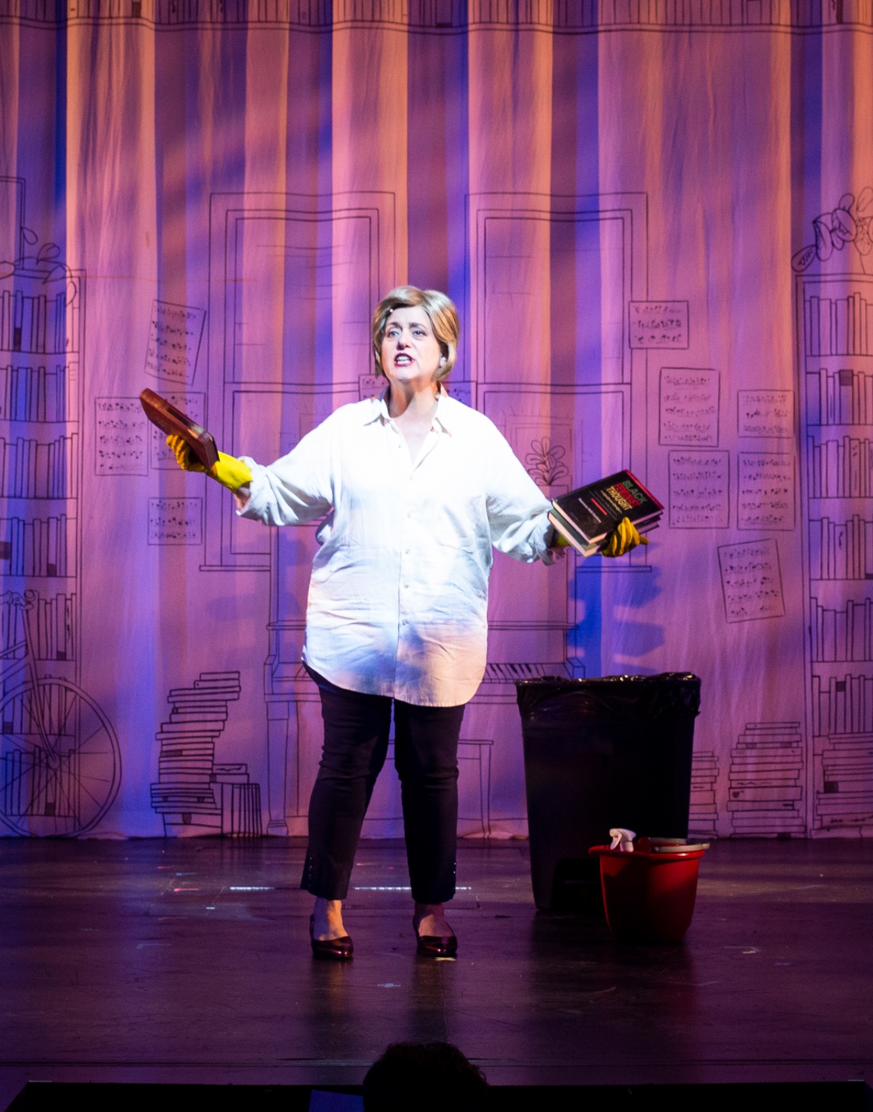 A New Brain lighting design by Jason Lyons, Barrington Stage Company