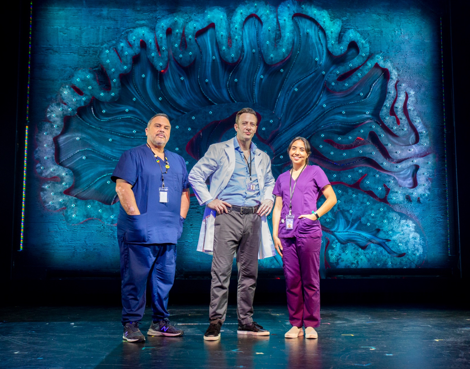 A New Brain lighting design by Jason Lyons, Barrington Stage Company