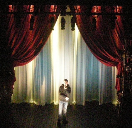 Clay lighting design by Jason Lyons, Lincoln Center Theater