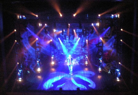 Clay lighting design by Jason Lyons, Lincoln Center Theater