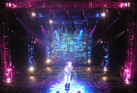 Clay lighting design by Jason Lyons, Lincoln Center Theater