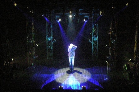 Clay lighting design by Jason Lyons, Lincoln Center Theater