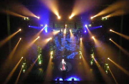 Clay lighting design by Jason Lyons, Lincoln Center Theater