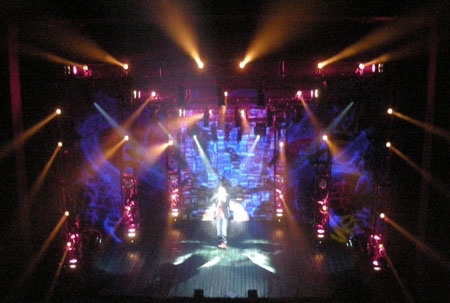 Clay lighting design by Jason Lyons, Lincoln Center Theater