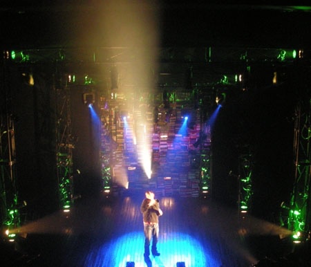 Clay lighting design by Jason Lyons, Lincoln Center Theater