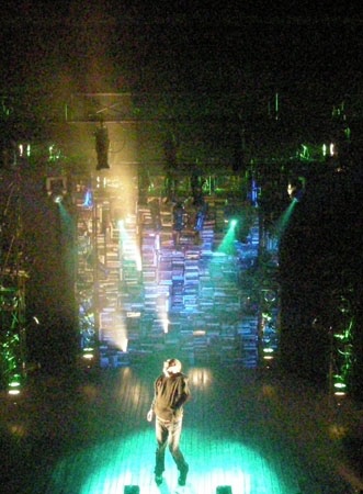 Clay lighting design by Jason Lyons, Lincoln Center Theater