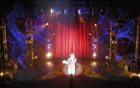 Clay lighting design by Jason Lyons, Lincoln Center Theater