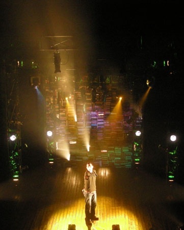 Clay lighting design by Jason Lyons, Lincoln Center Theater