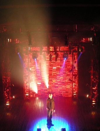 Clay lighting design by Jason Lyons, Lincoln Center Theater