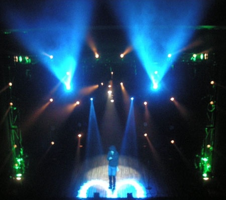 Clay lighting design by Jason Lyons, Lincoln Center Theater